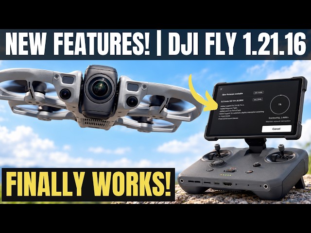 DJI Avata 360 получил ОГРОМНОЕ обновление прошивки! | DJI Fly 1.21.16