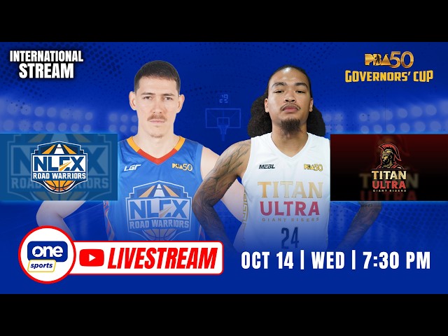 LIVE: NLEX vs TITAN ULTRA | PBA SEASON 50 GOVERNORS’ CUP | OCT 14, 2026 | INTERNATIONAL STREAM