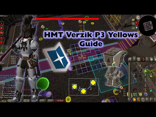 HMT Verzik P3 Yellows Guide - OSRS