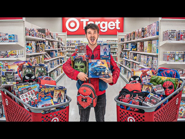I Bought Every Spider-Man Item At The Store ($2,000)