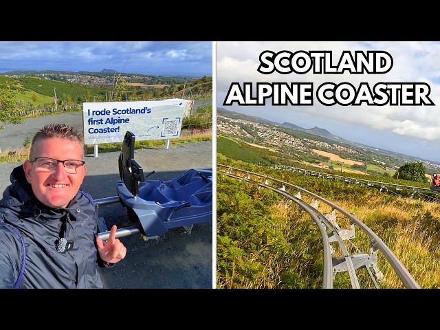 Scotland Alpine Coaster FIRST RIDE & Review
