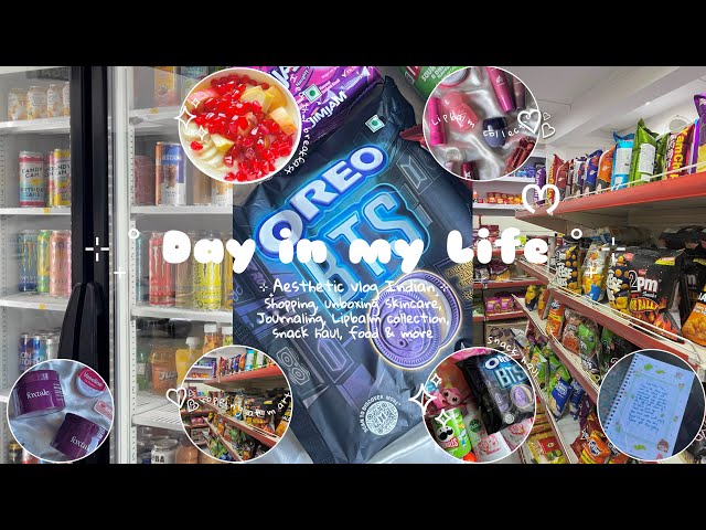 Day in my Life ♡ | Aesthetic vlog 💌| shopping, BTS Oreo 🍥🫧🍧 #minivlog #food #weeklyvlog #explore 