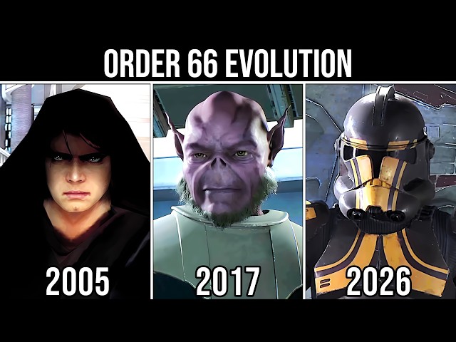 The Evolution of Order 66 Scene in Star Wars Games (2005 - 2026)