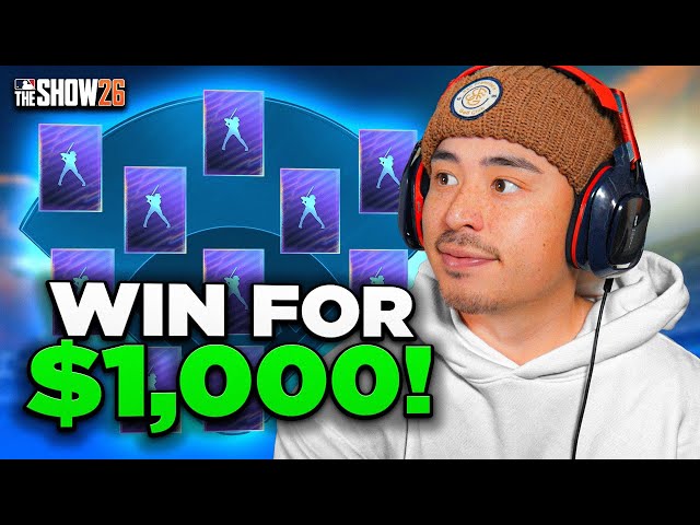 A Game of MLB The Show For $1,000...
