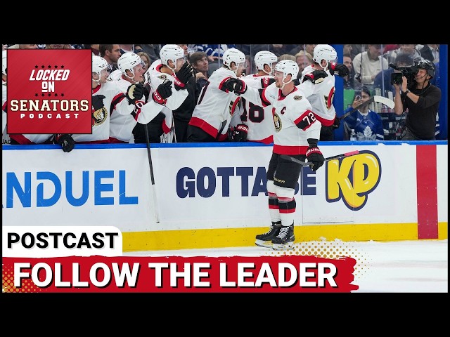 POST CAST: THOMAS CHABOT LEADS OTTAWA SENATORS TO SEASON OPENING WIN VS TORONTO MAPLE LEAFS