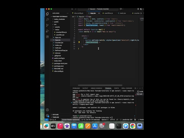 React Toast Notifications in 30 Seconds 🚀