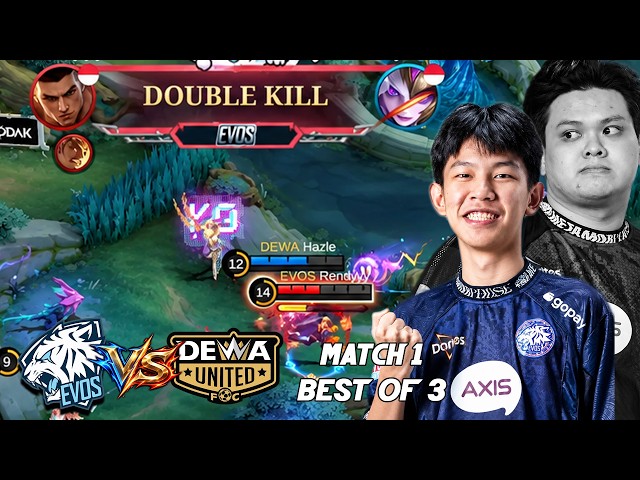 EVOS WITHOUT ALBERT!! RENDY AS JUNGLER?? EVOS VS DEWA MATCH!!