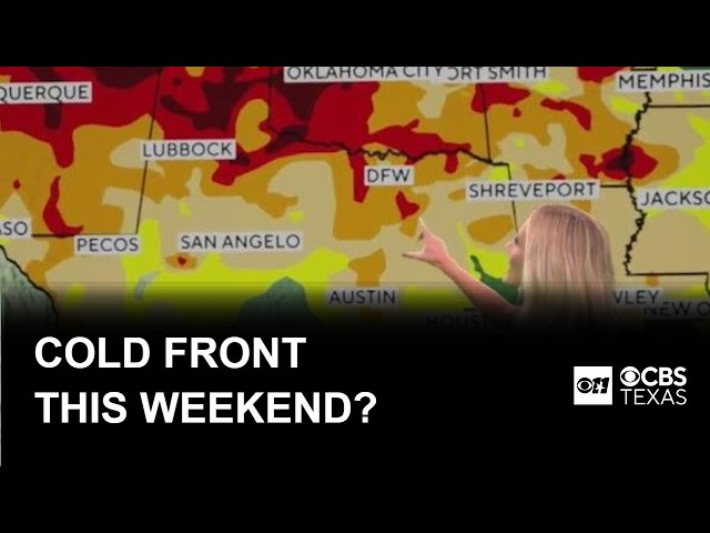Dry heat continues, but North Texas could see a cold front this weekend