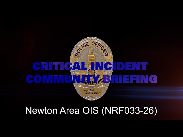 Newton Area OIS 8/17/2026 (NRF033-26)