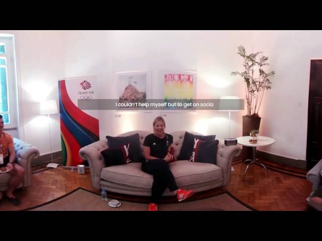 Samsung | Step Into Rio: 360 Video Interview With Becky James