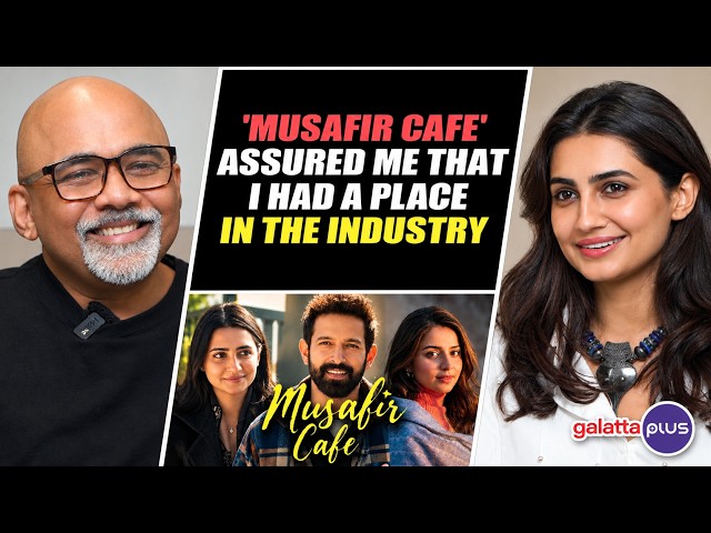 Vedika Pinto, Interview with Baradwaj Rangan | Musafir Cafe | Vikrant Massey, Mahima Makwana