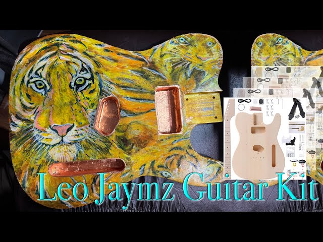 Leo Jaymz DIY TL Style Electric Guitar Kits PART5 #LeoJaymz #guitarkit #telecaster #fendertelecaster