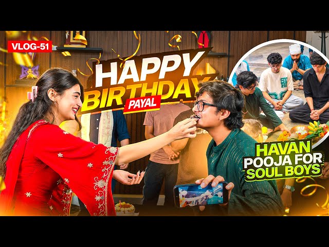 Celebrating Payal’s Birthday In Gaming House #vlog #s8ul #funny 