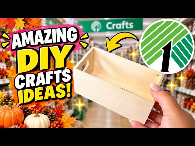 GENIUS 🍂 Dollar Tree DIY Crafts For Fall 