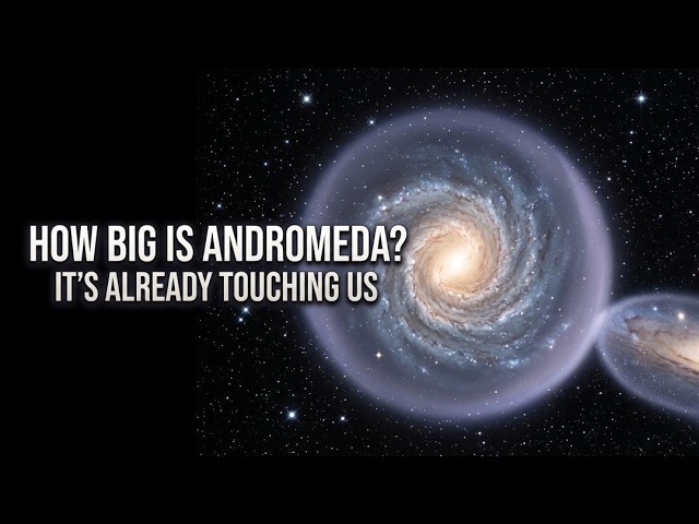 How BIG Is the Andromeda Galaxy Really? (Its True Size Will Shock You) Deep Sleep Space Documentary