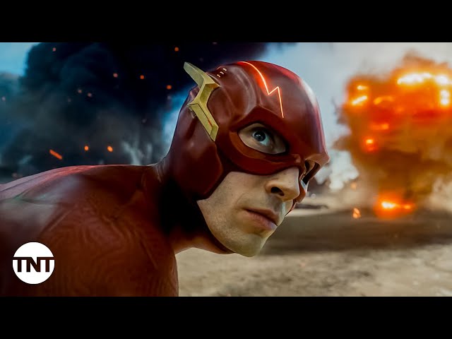 The Flash, Supergirl and Batman Battle General Zod [CLIP] | The Flash (2023) | TNT