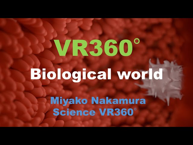 Science VR360°　 迫力あるバイオロジーの世界に没入しよう！Dive into the Immersive World of Biology!