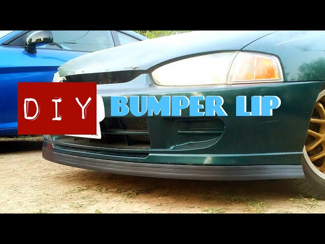 Wal-Mart $20 BUMPER LIP INSTALL | How To  DIY