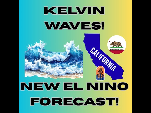 Kelvin Waves! El Nino NEW Forecast!