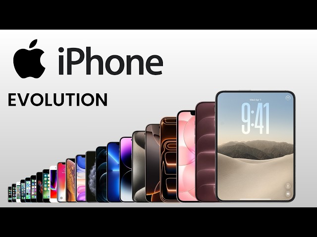 Evolution of iPhone | 2007 - 2026