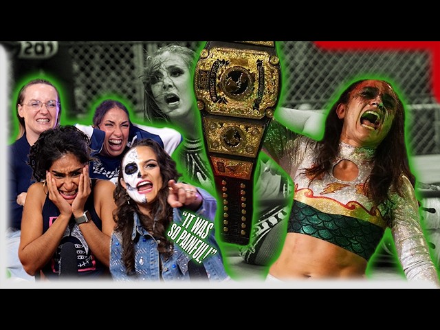 Interview + Reaction with THUNDER ROSA! | Britt Baker vs Thunder Rosa Steel Cage Match 2022!