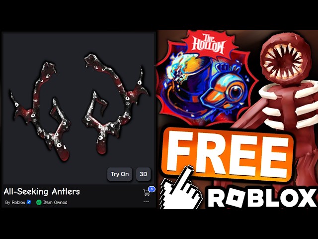 EVENT! HOW TO GET All-Seeking Antlers! (ROBLOX THE HOLLOW - DOORS)
