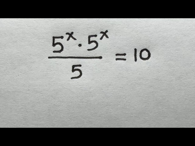 Solve for x in this nice Algebra equation | Math Olympiad Mathematics