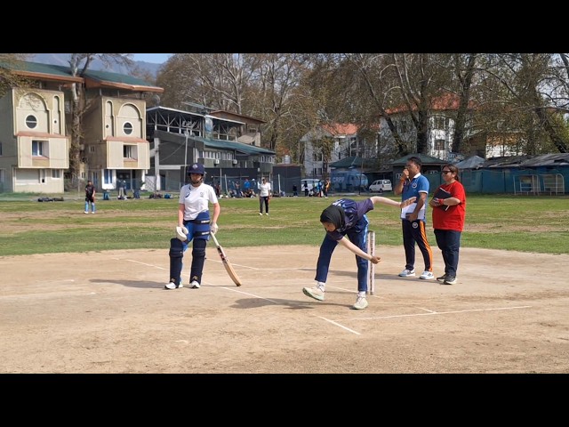JKCA Women’s Talent Hunt Trials 2026-27 underway in Srinagar; over 175 cricketers participate