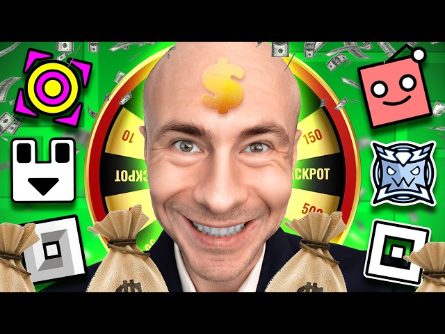 GEOMETRY DASH WHEEL OF FORTUNE (Ft. EricVanWilderman)