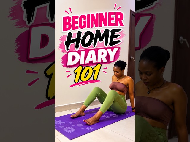 🔴 LIVE {PRERECORDED}| Beginner Home Diary  | Real Home Workouts, Real Sweat & My Fitness Journey! ❤️
