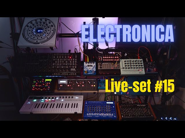 Techno /Electronica Live set #15 ( Dave Smtih Rev-2, Korg Volca Keys, Yamaha Reface, Korg Ms-20 )
