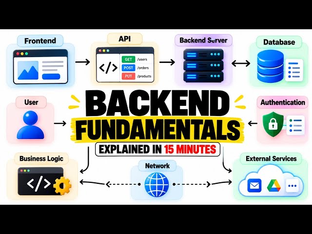 Most Easiest Explanation Of Backend Fundamentals In Internet