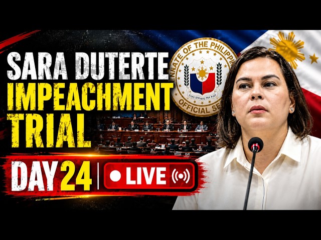 🔴Sara Duterte LIVE: Impeachment Trial Day 24 | Prosecution Wants Her to Testify | Sept 10th | N18G