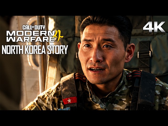 CALL OF DUTY: MODERN WARFARE 4 - North Korea Story 4K 60FPS Ultra HD