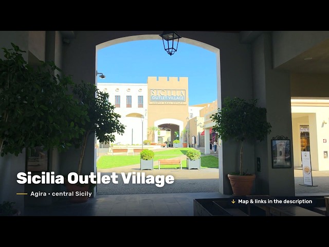 Sicilia Outlet Village, Agira: Sicily's Designer Outlet Between Catania and Palermo