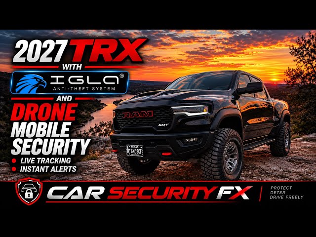 2027 TRX with IGLA Immobilizer and Drone Mobile from Car Security FX @ModFXCustoms