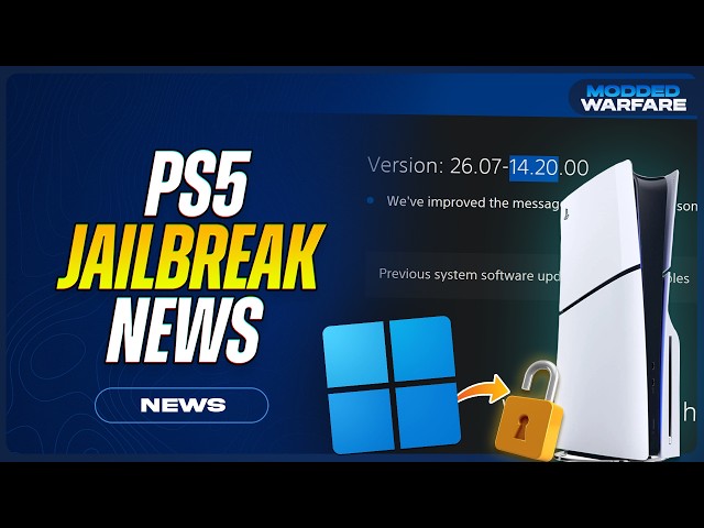 PS5 Jailbreak News: 14.20 Update Released, FPKGS patched, PC games without Linux & More!