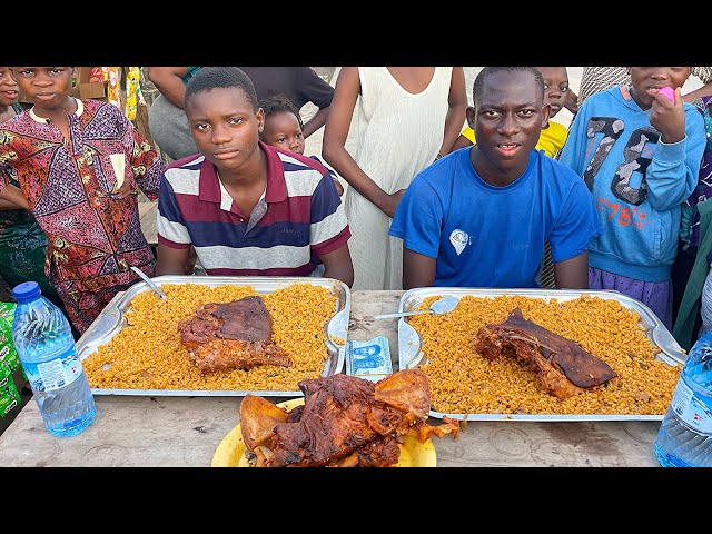 Massive food challenge the winner gets 20,000