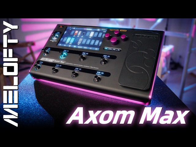 MELOFTY | AXOM MAX | Hybrid Audio Processor | Full Demo w. Hans Platz | W-Music Distribution