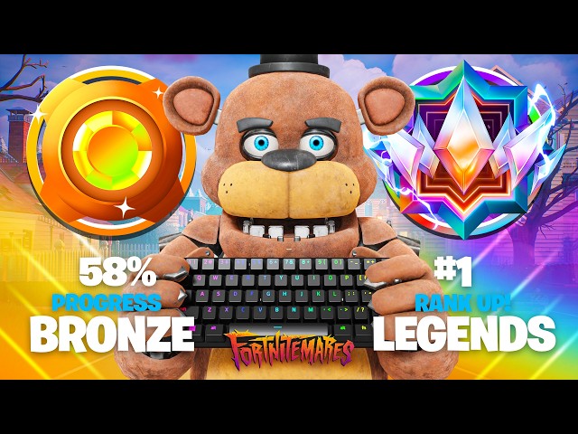 Bronze to Unreal Legends Solo SPEEDRUN.. (Fortnitemares)