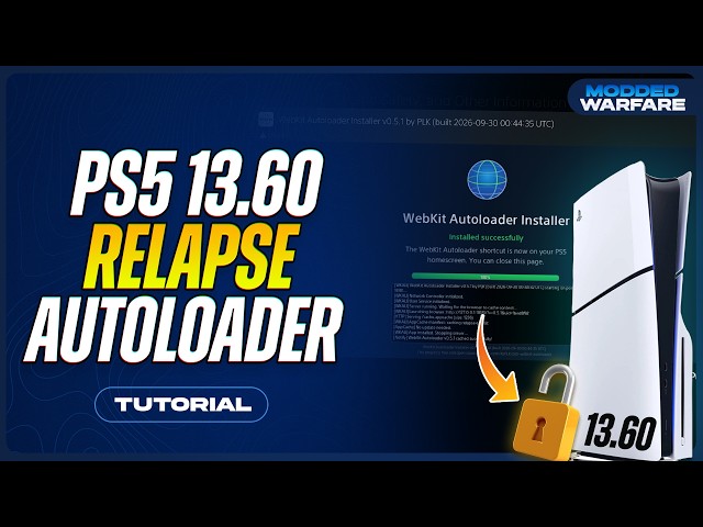PS5 13.60 Relapse Autoloader Released (Overview & Setup)