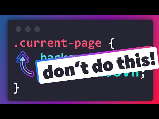 How to write Semantic CSS