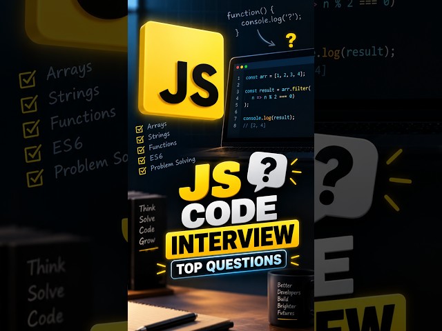 JavaScript Coding Interview Questions & Answers | Top JS Code Interview Questions for Developers