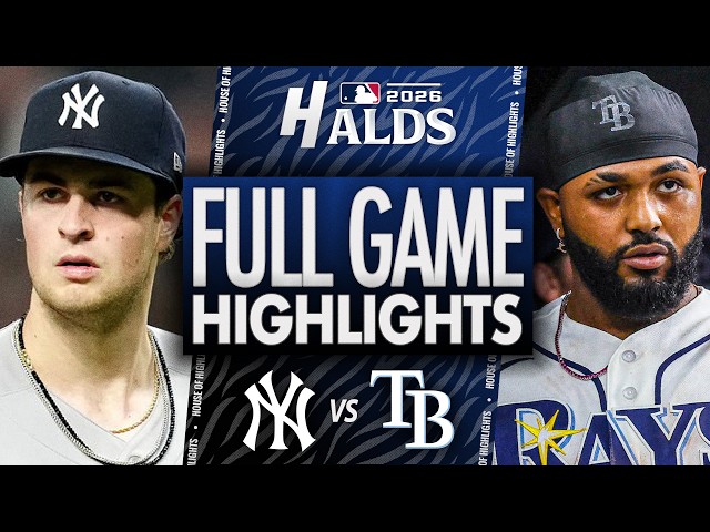 New York Yankees vs Tampa Bay Rays - GAME 2 FULL HIGHLIGHTS | October 5, 2026 MLB Playoffs