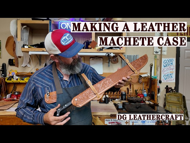 Making a Leather Machete Case