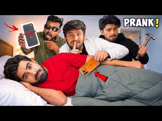 Breaking Alfaz’s iPhone And Giving Him New iPhone 18 Pro Max | PRANK🤣