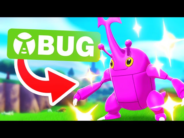 100% Shiny BUG Pokemon Locations in Scarlet & Violet