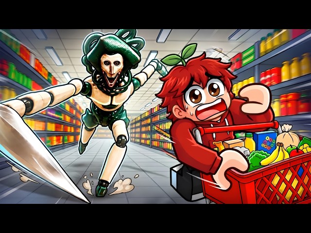 THERE IS A CREATURE IN THIS MARKET! - Roblox