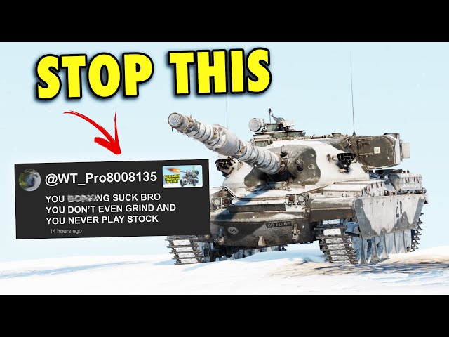 ADDRESSING AGGRESSIVE COMMENTERS - Chieftain Mk3 in War Thunder