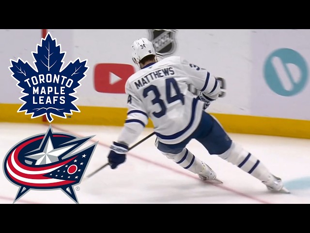 Toronto Maple Leafs vs Columbus Blue Jackets October 20 26 w/Superbman